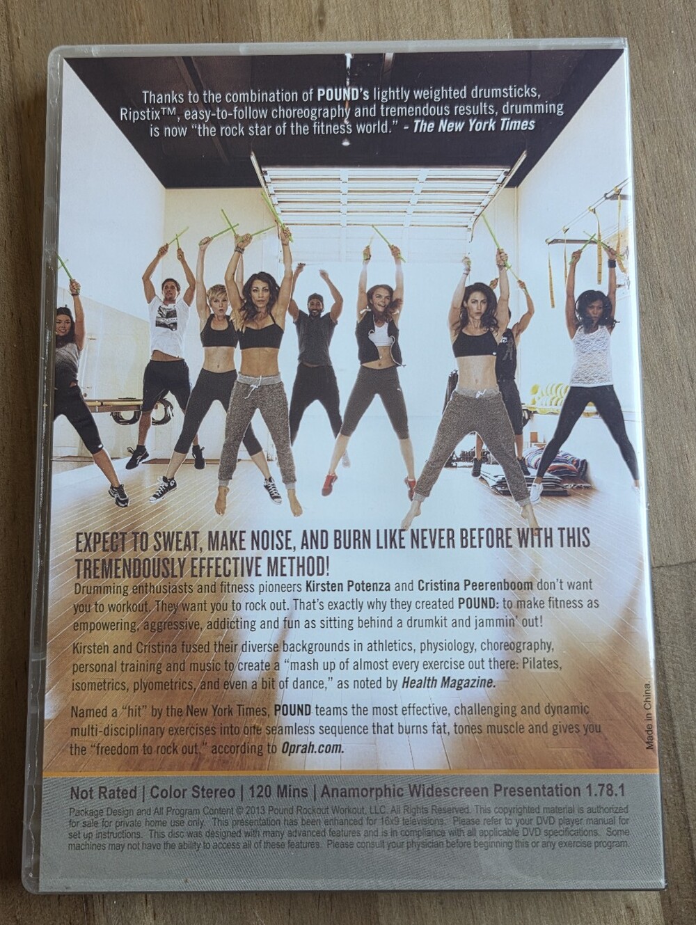 Pound Rockout Workout DVD Set With RipStix - Picture 3 of 9